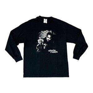Vintage 2004 Chris Rock Black Ambition Tour Long Sleeve T-shirt